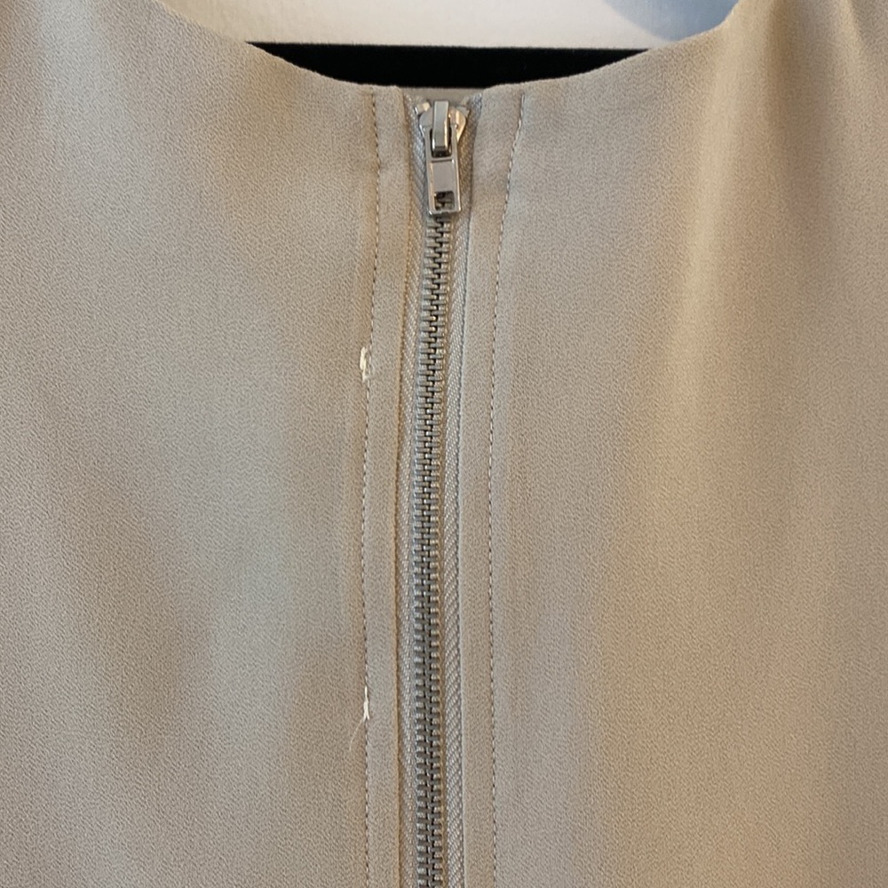 Beige Shift Dress - Picture 4 of 6